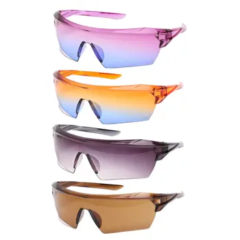 A moda de andar de Bicicleta Óculos de Homens, Mulheres, Esportes Óculos de Sol de Vidro Tons UV400 Óculos de Beisebol de Equitação de Pesca em Óculos de sol