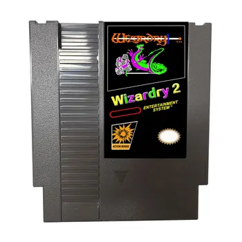 Feitiçaria-2 72 pinos Cartucho de Jogo Para NES 8 Bits de Vídeo NTSC e PAl Jogo de Console