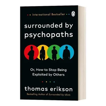 Rodeado Por Psicopatas Por Thomas Erikson, ou Como Deixar De Ser Exploradas Por Outros em inglês do Livro best-Seller de Romance
