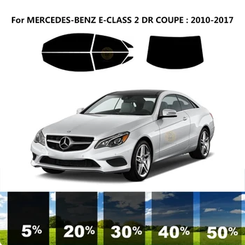 Pré-cortados nanoceramics carro UV Janela Matiz Kit de películas Automotivas Para veículos MERCEDES-BENZ E-CLASS 2 DR COUPÉ 2010-2017
