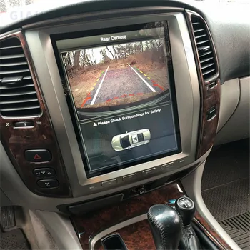 DSP 4G Para Lexus LX470 Toyota Land Cruiser LC100 2002-2007 Android 12.0 Auto Multimídia Vídeo Autoradio de Navegação GPS