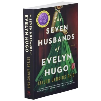 Os Sete Maridos de Evelyn Hugo História de Romance No Livro de inglês