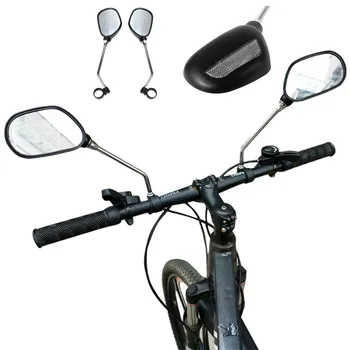 Traseira da Cauda, o Aviso de Segurança de Bicicleta Portátil de Luz de Bicicleta de Montanha de Bicicleta de Estrada de Bicicleta Espelho Retrovisor Espelho Retrovisor 2pcs #PY