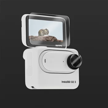 Tela HD Temperado Filme Para Insta360 GO 3 à Prova de Explosão de Proteção Para Insta 360 GO3 Polegar Acessórios para câmeras Protetor de Lente