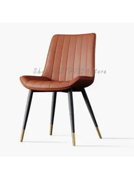 Nordic cadeira para trás simples estudo moderno família secretária de fezes luz de luxo, mesa de jantar cadeira de jantar e quarto de vestir maquiagem