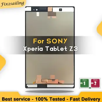 100% Testado Para Sony Xperia Tablet Z3 SGP611 SGP612 SGP621 Digitador da Tela de Toque Lcd de Substituição do conjunto