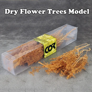 Diy Materiais de Planta Seca Flor de Árvores de Modelo para a realização de Militares Areia Tabela/HO Ferroviária Cena Layout Diorama Kits