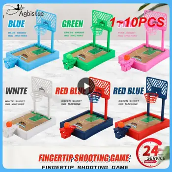 1~10PCS Quente de Verão Desktop Board Jogo de Basquete Dedo Mini Máquina de Festa Tabela de Jogos do Esporte Interativo para Crianças, Adultos