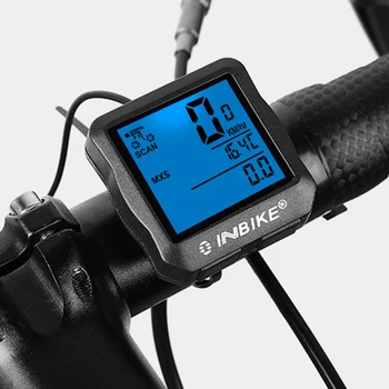 Plástico Computador de Ciclismo do LCD Digital do MTB Estrada de Bicicleta Hodômetro com Fio Cronómetro GPS com Fio Velocímetro de Bicicleta Acessórios