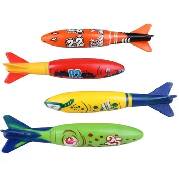 Brinquedos Piscina de Água Brinquedo Coordenação Mão-olho de Verão de Mergulho, Snorkeling Brinquedo Mergulho Torpedo de Mergulho Vara Conjunto