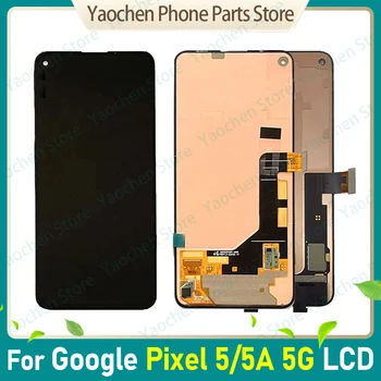 Para o Google Pixel 5 Visor de LCD da Tela de Toque Substituição do conjunto do Digitador Para o Google Pixel 5A 5G Diaplay 5 LCD