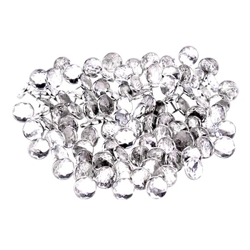 50X 22Mm Diamante Acrílico Cristal de Estofados Cabeceira Botões de Unhas
