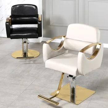 Simples Salão de Móveis para Salão de Beleza High-end Salão de cabeleireiro, Barbeiro Profissional Cadeira Liftable de Cabeleireiro, Cadeiras, Cadeira de Maquiagem