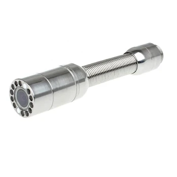 23mm, tubulação Industrial Endoscópio Cabeça de Câmara com 12Pcs Ajustar Luzes LED para Tubo de Câmera de Inspeção do Sistema de