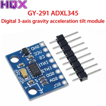 GY-291 ADXL345 digital de três eixos aceleração da gravidade, inclinação do módulo IIC/SPI transmissão Em stock