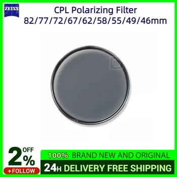 Zeiss CPL Filtro de Polarização 82/77/72/67/62/58/55/49/46mm T* Multi-Revestido POL Filtro para Sony Canon Nikon Fuji